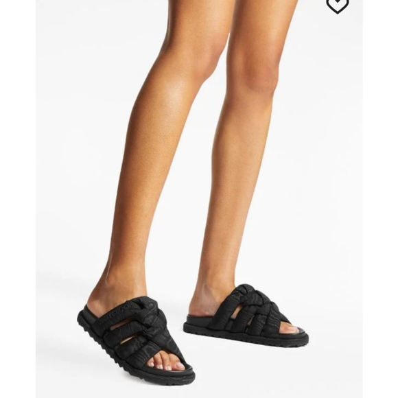 Jimmy Choo Sandals Black MSRP $595 Jimmy Choo Kes Slide Sandals - Picture 9 of 17